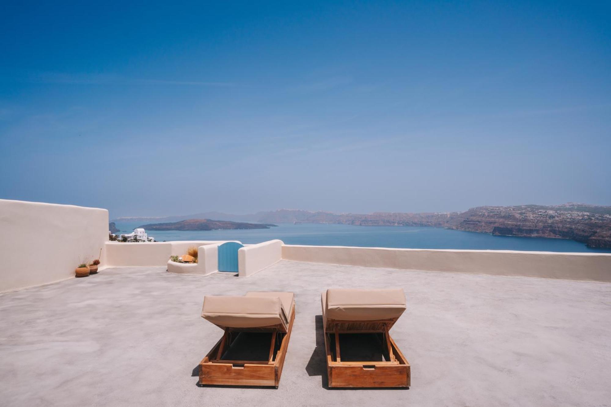 Akrorama Private Villas And Suites Акротири Экстерьер фото